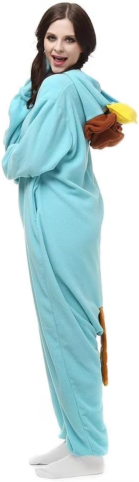 LBJR Unisex Tieroutfit Tierkostüme Schlafanzug Erwachsene Kigurumi Tier Sleepsuit Cosplay Kostüme Py