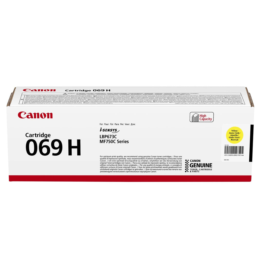 Canon Toneris 069H Geltona (5095C002)
