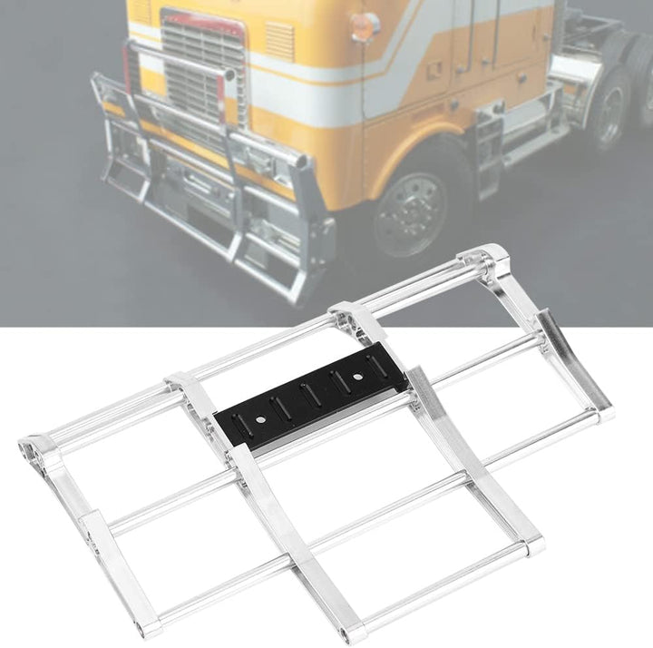 RC Auto Stossstangen, guter Schutz Aluminiumlegierung RC Frontstossstange für King Hauler Globe Line