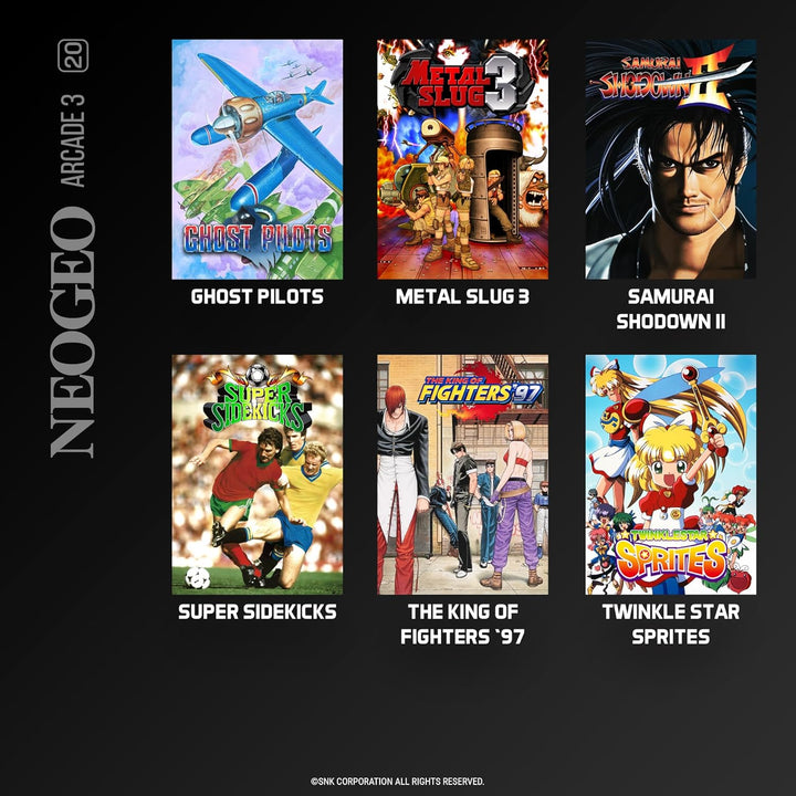 Blaze Evercade NEOGEO Arcade 3