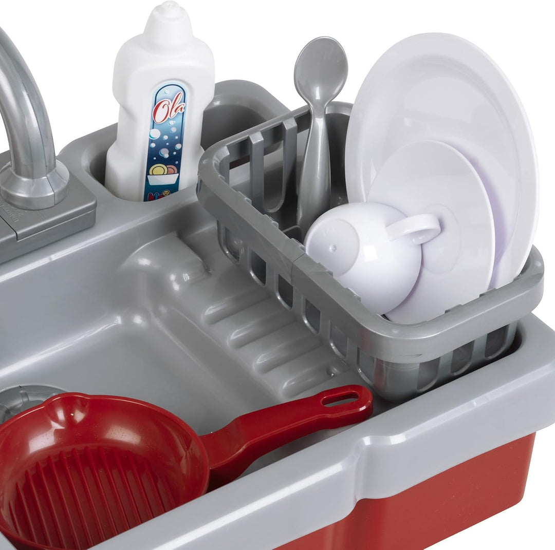 Theo Klein 7110 Bosch - Spüle mit Wasserfunktion und Kochfeld