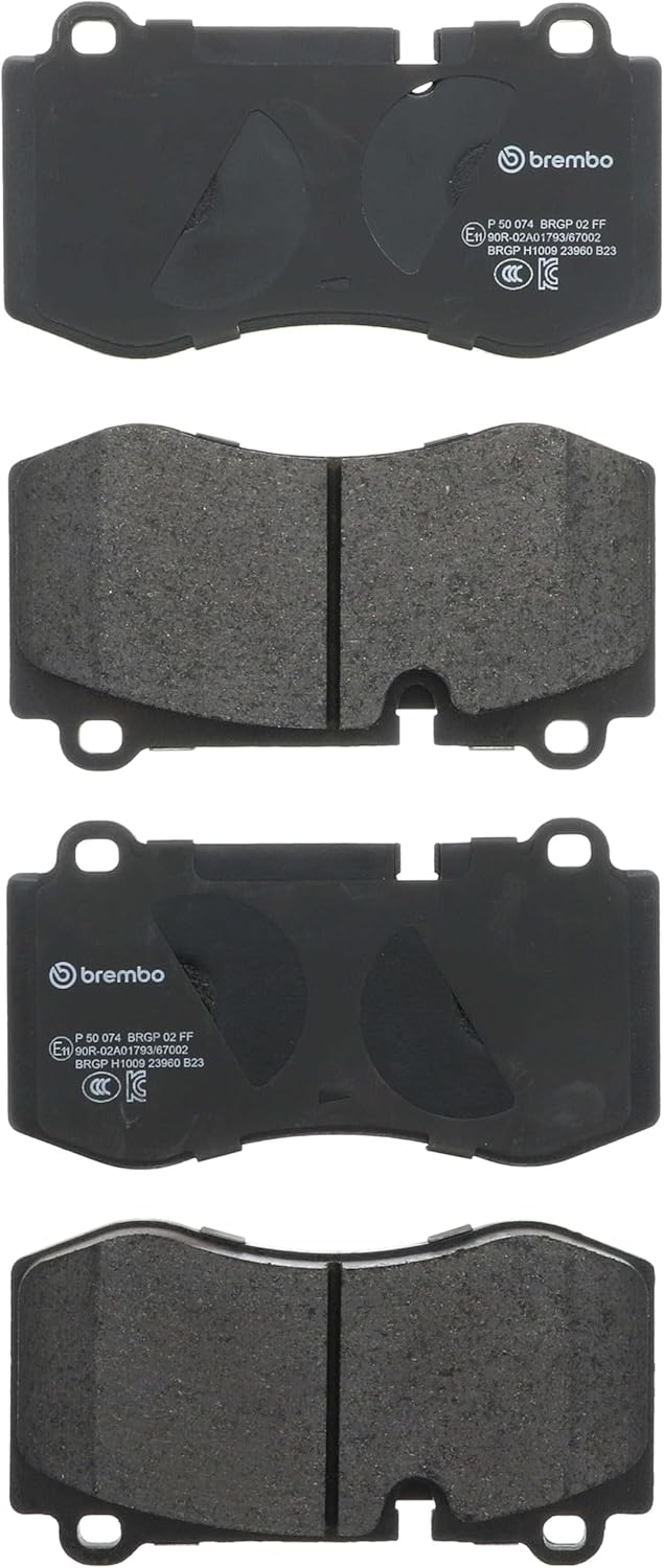 Brembo P 50 074 Bremsbelagsatz, Scheibenbremse - (4-teilig)
