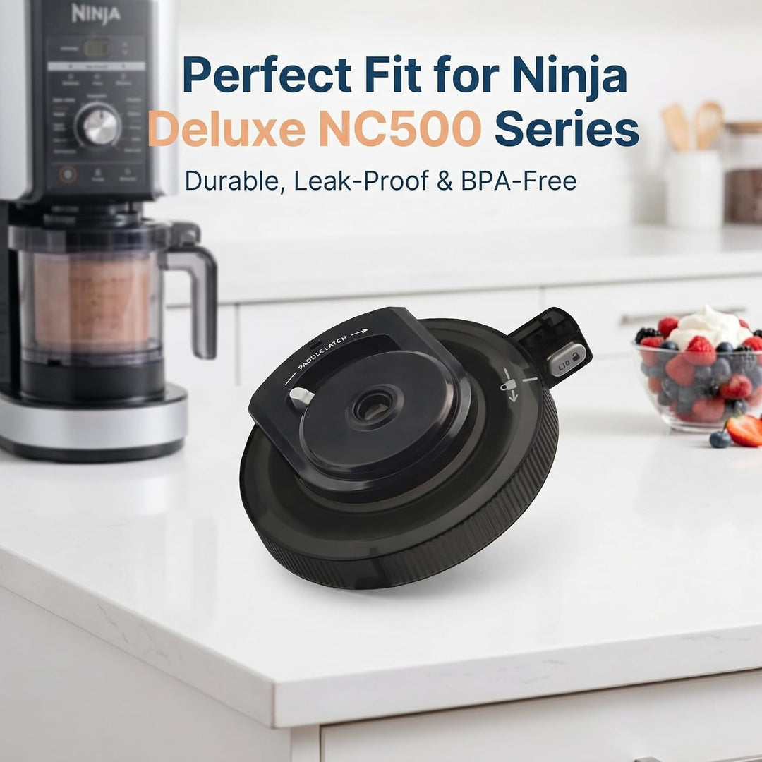 Ersatzdeckel für NC500 Serie Eismaschine, Eismaschine Aussenschalendeckel, Auslaufsicher, Kompatibel