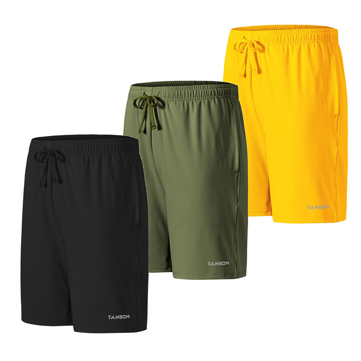 BIATWOWR Herren Freizeithose mit Tasche bequem und atmungsaktiv für Sport Freizeit und Zuhause XL Sc