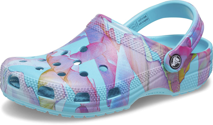 Crocs Unisex Classic Vacay Vibes Clog 43/46 EU Neptune Multi, 43/46 EU Neptun Multi