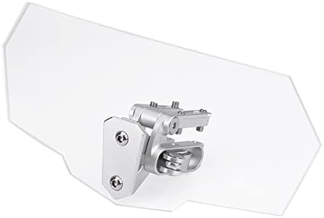 Motorrad Universal Einstellbare Windschutzscheibe Windabweiser Windschutzscheibe