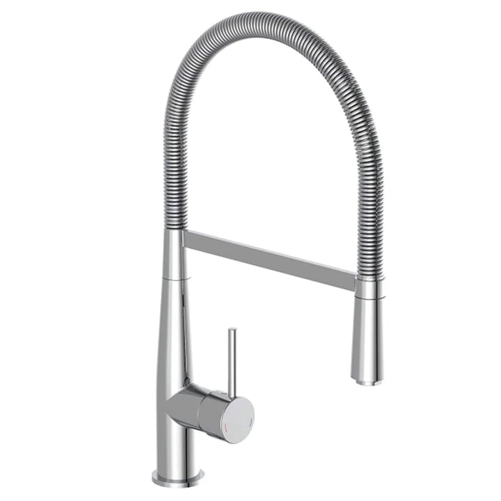 Schütte 79170 NEW YORK Spiralfeder Küchenarmatur mit Brause, 360 Grad schwenkbarer Wasserhahn Küche,