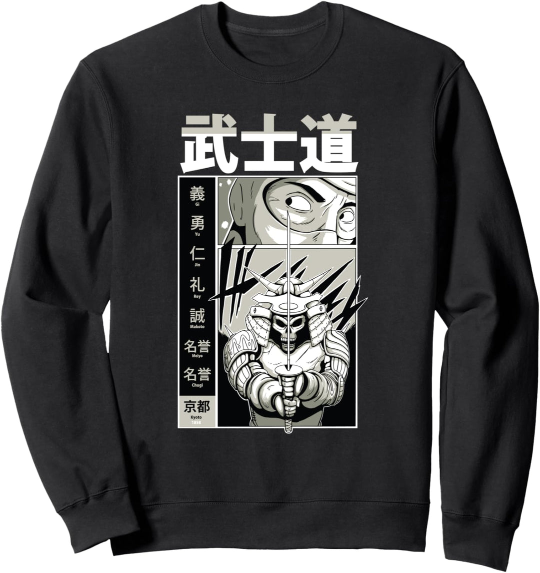 Japanischer Samurai-Krieger - Manga Sweatshirt