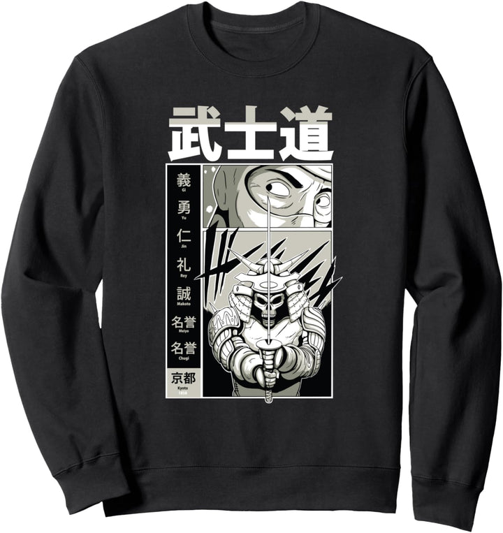 Japanischer Samurai-Krieger - Manga Sweatshirt