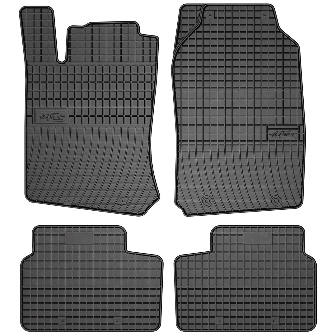 M MOTOS Gummimatten Auto Fussmatte passt für Opel Vectra B 1995-2002 Verbessern Sie Ihren Reisekomfo