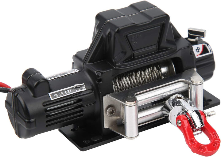 RC Crawler Winch Kit, RC Winch Fernbedienung RC Zubehör Kompatibel für CC01 SCX10 / D90 TF2 1/10 RC