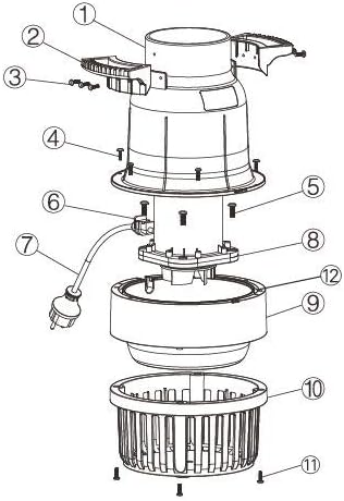 Osaga Rohrpumpe (ORP-50000)