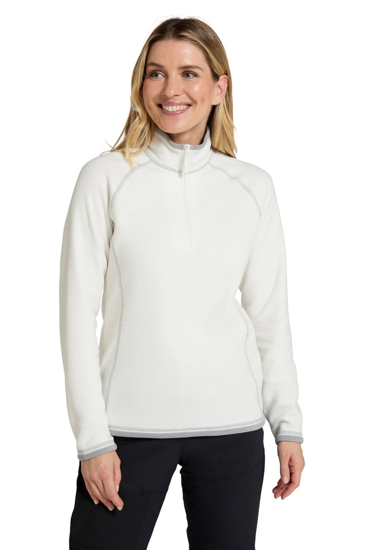 Mountain Warehouse Montana Fleecejacke für Damen aus Microfleece - Atmungsaktiver Fleece-Pullover fü