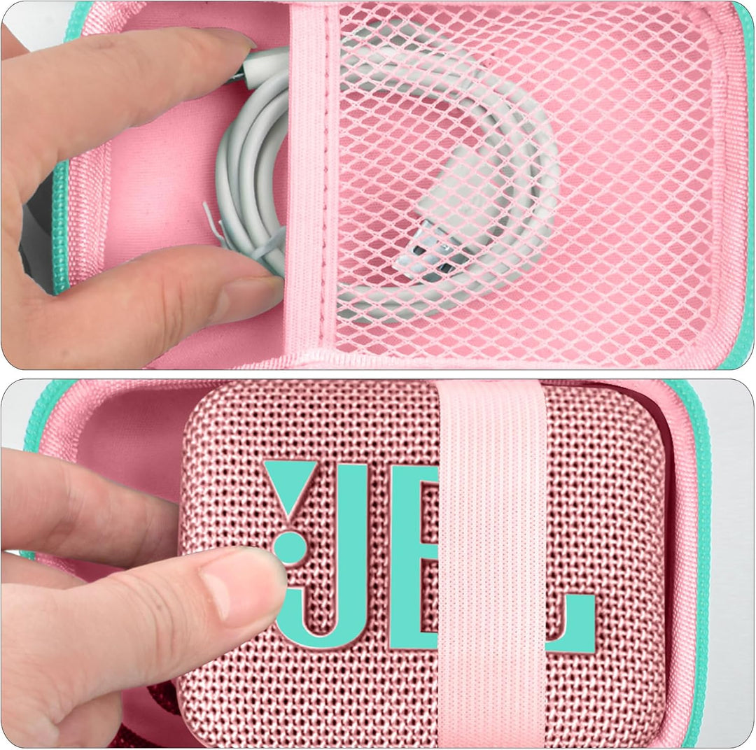 Tragetasche Kompatibel mit JBL Go 4 - tragbarer Bluetooth-Lautsprecher Box Pro Sound, Auch für Go 3/