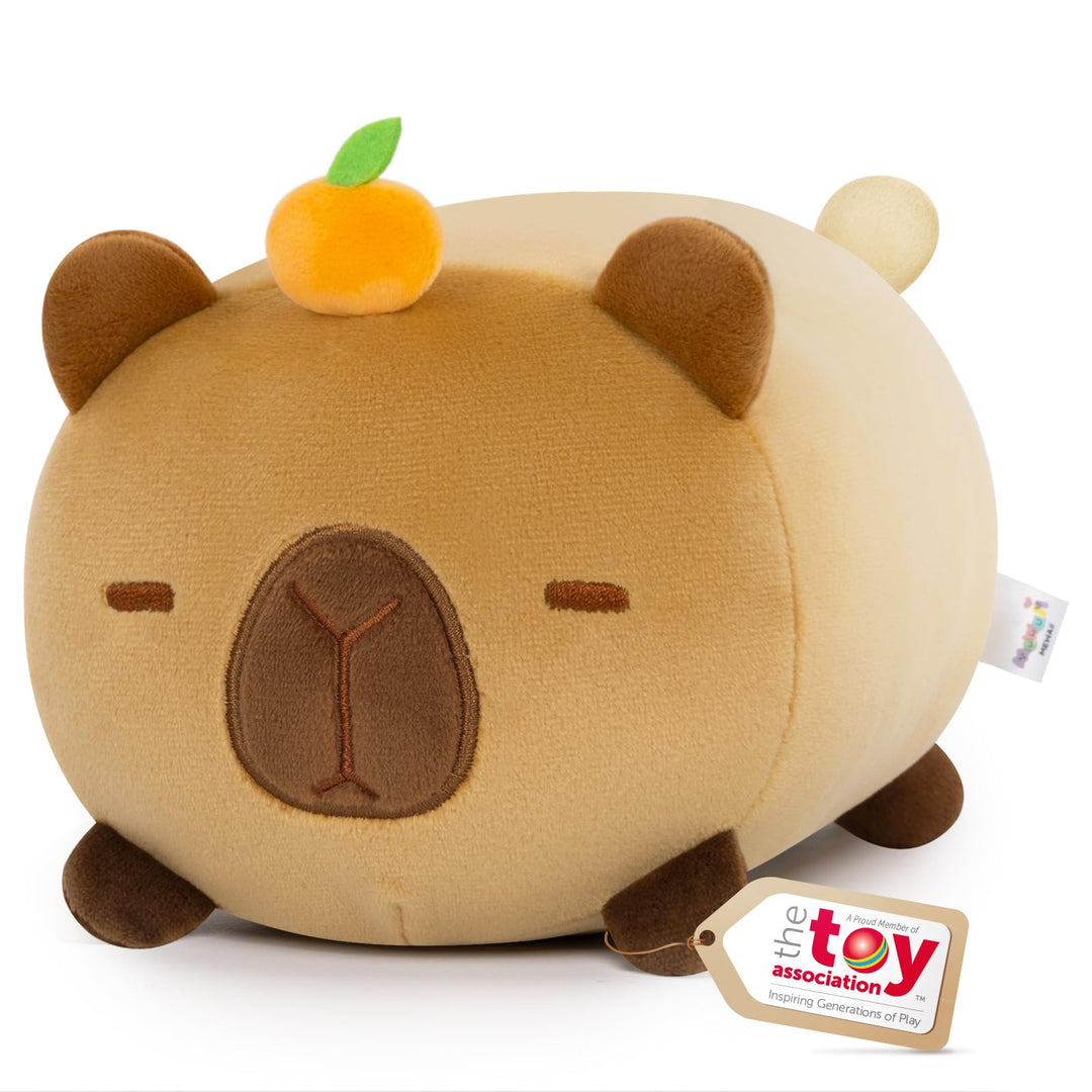Mewaii Cute Capybara Plush Kawaii Plushies Capybara Stuffed Toy Cute Animal Plushie Soft Squishy Gif