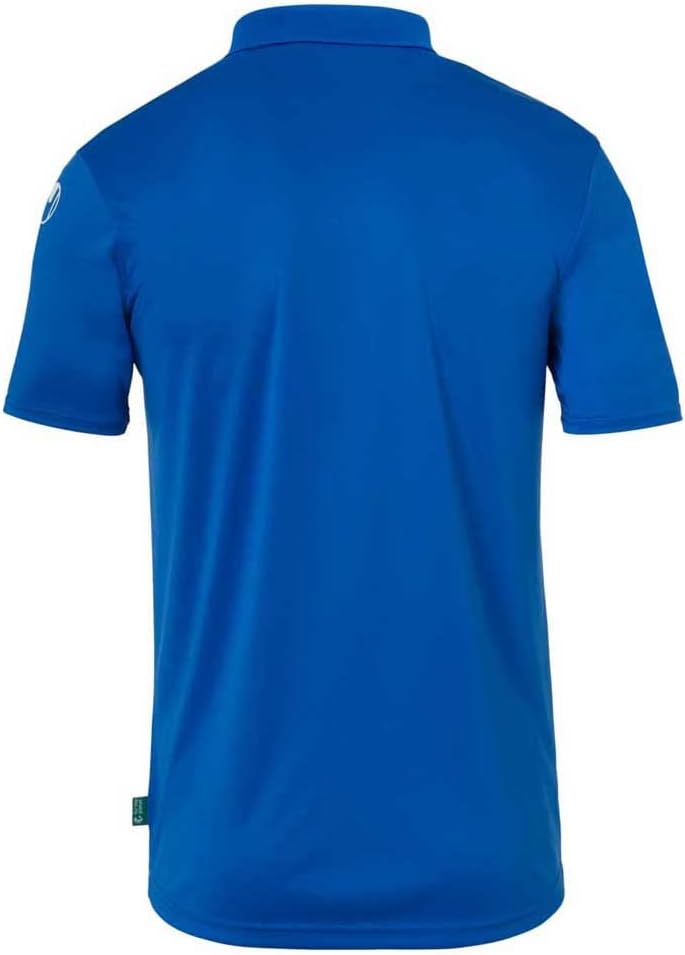 uhlsport Herren Sport-Polo S Azurblau/Weiss, S Azurblau/Weiss