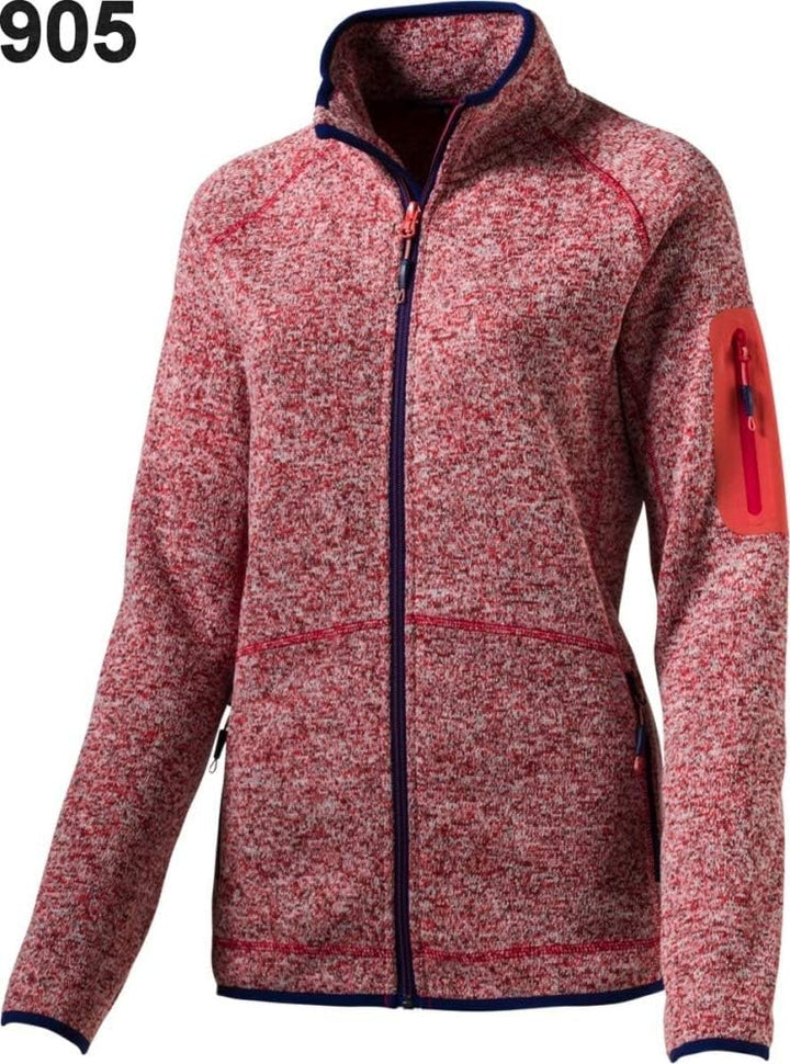 McKINLEY Damen Skeena Fleecejacke Fleecejacke 38 Melange/White, 38 Melange/White