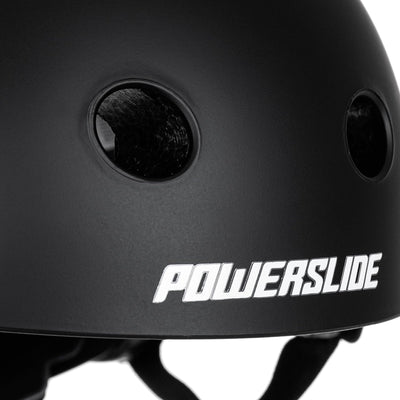 Powerslide Ewachsene Helm Urban Black 2 für Inline, Skateboard, Fahrrad, Scooter 58-61, 58-61