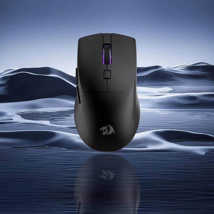 Redragon M618 LIT kabellose Gaming-Maus, optische ergonomische Maus mit 10.000 DPI und 6 programmier