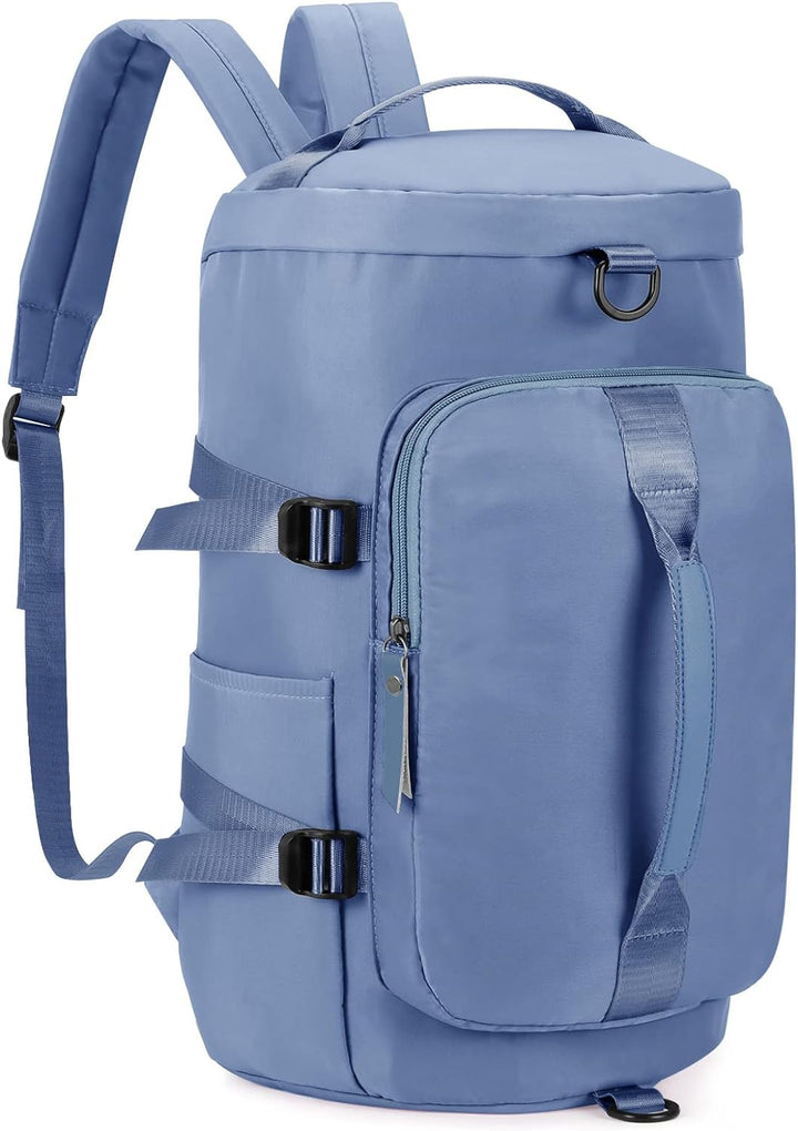 HAWEE Unisex Sporttasche mit Rucksackfunktion Reisetasche mit Schuhfach Gross Reiserucksack Wasserdi