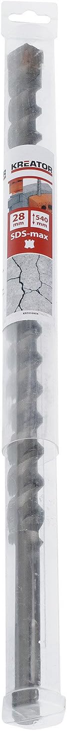 Kreator KRT010954 KRT010954-Broca SDS max 28x540mm, Silber ø 28 mm - 540 mm lang, ø 28 mm - 540 mm l