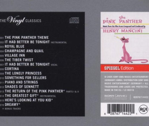 The Pink Panther, Audio-CD