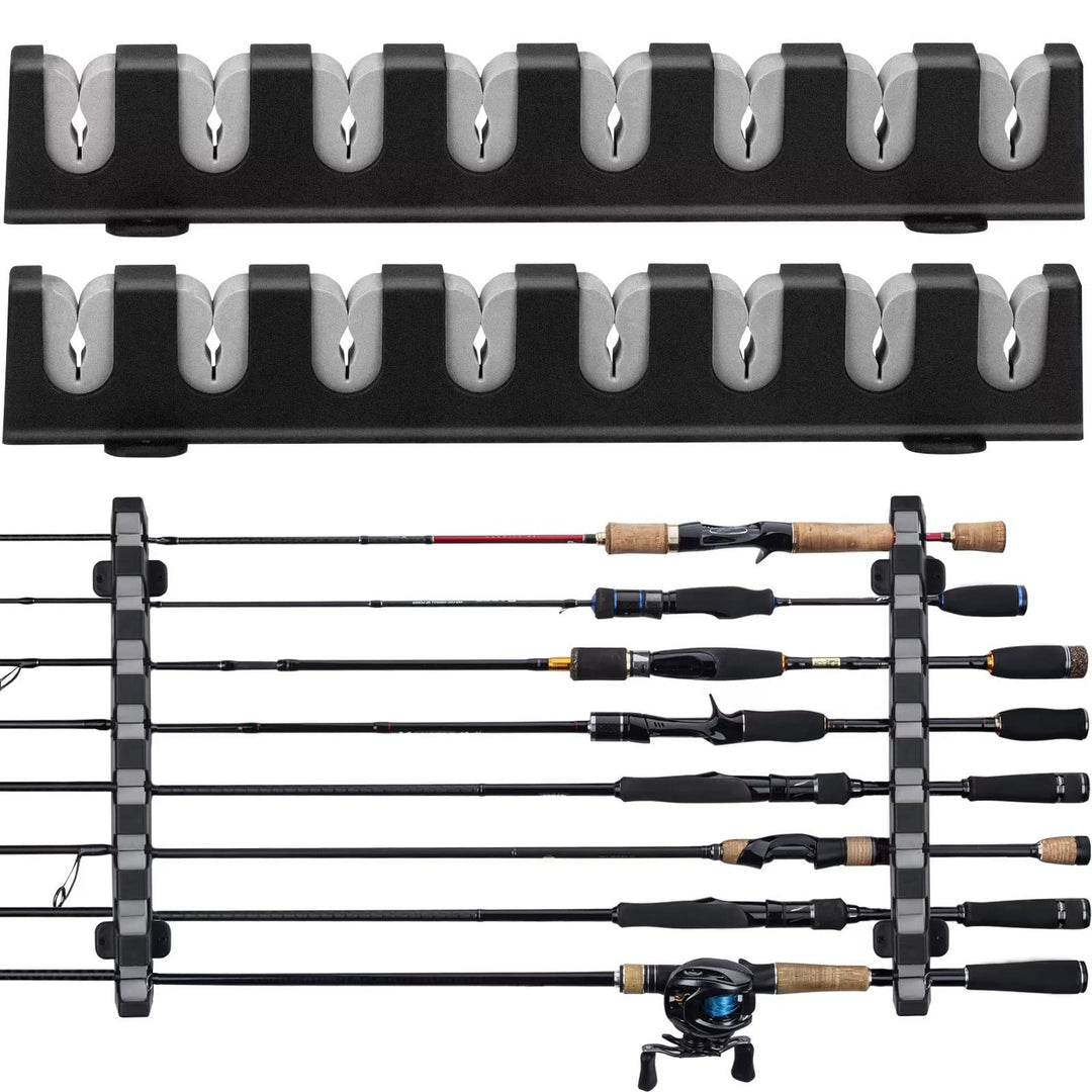 THKFISH Rutenständer Angelruten Angelrutenstände Angelrutenhalter Wand Vertikale/horizontale Angelru