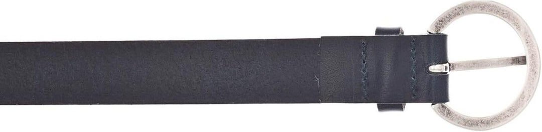 Vanzetti 25mm Leather Belt W70 Marine