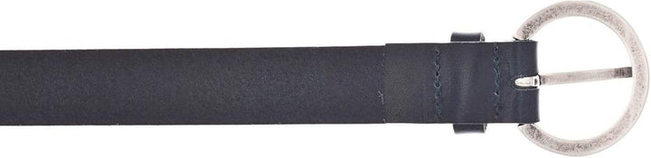 Vanzetti 25mm Leather Belt W70 Marine