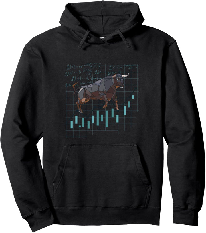 Bullenmarkt Aktien Chart Pullover Hoodie