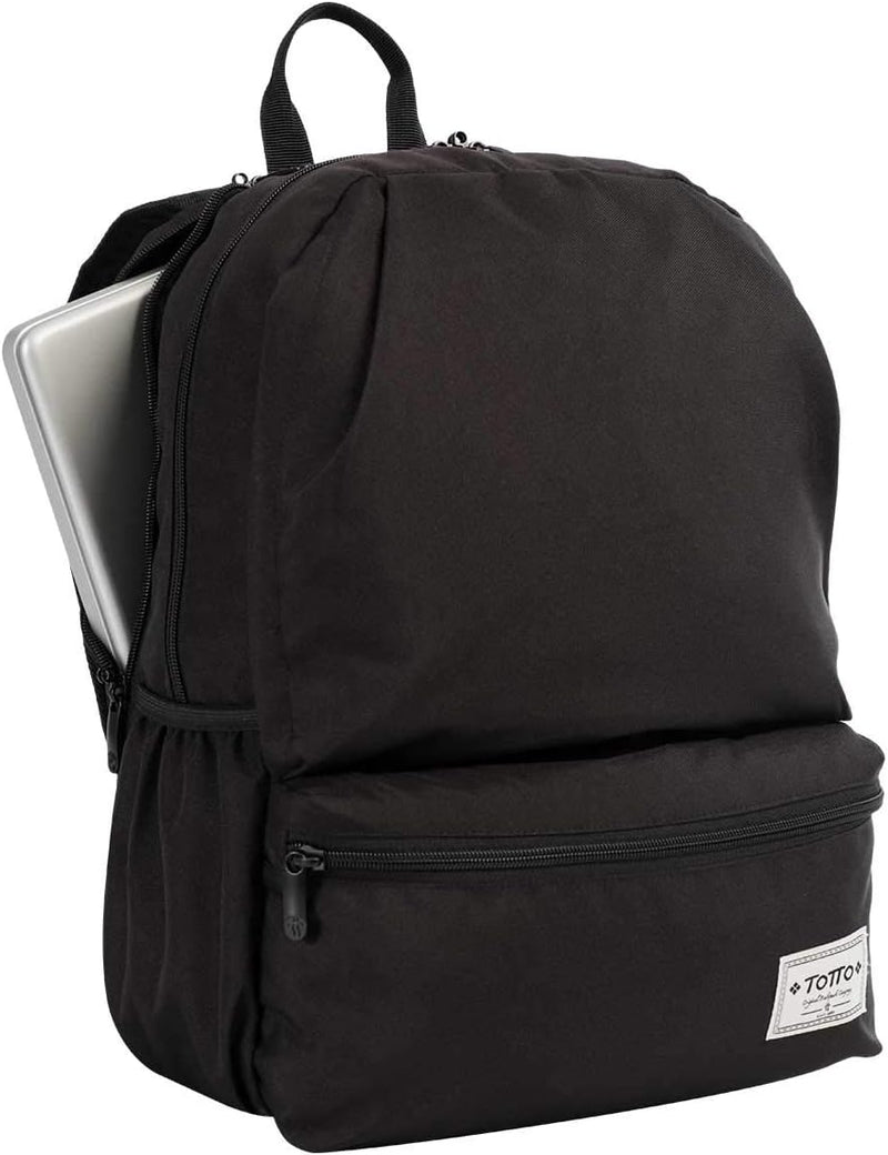 TOTTO Jugendlicher Rucksack Farbe Schwarz - Dinamicon