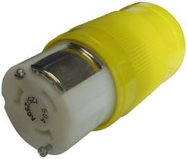 Marinco Shore Netzstecker und -stecker verriegelbarer Steckverbinder, 50A 125/250V, verriegelbarer S