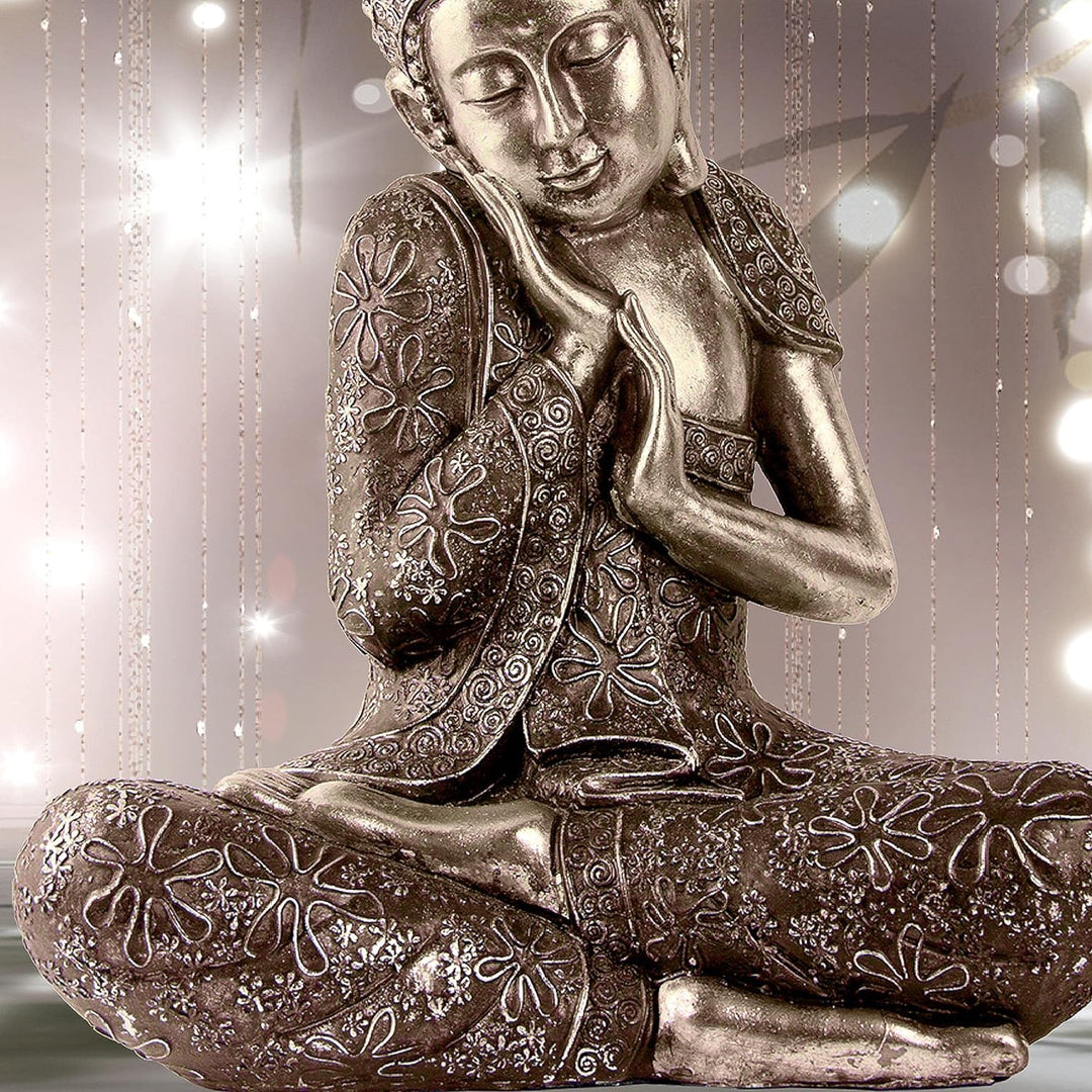 Runa Art Wandbilder Buddha Feng Shui 5 Teilig Bild auf Vlies Leinwand Deko Wohnzimmer Schlafzimmer S
