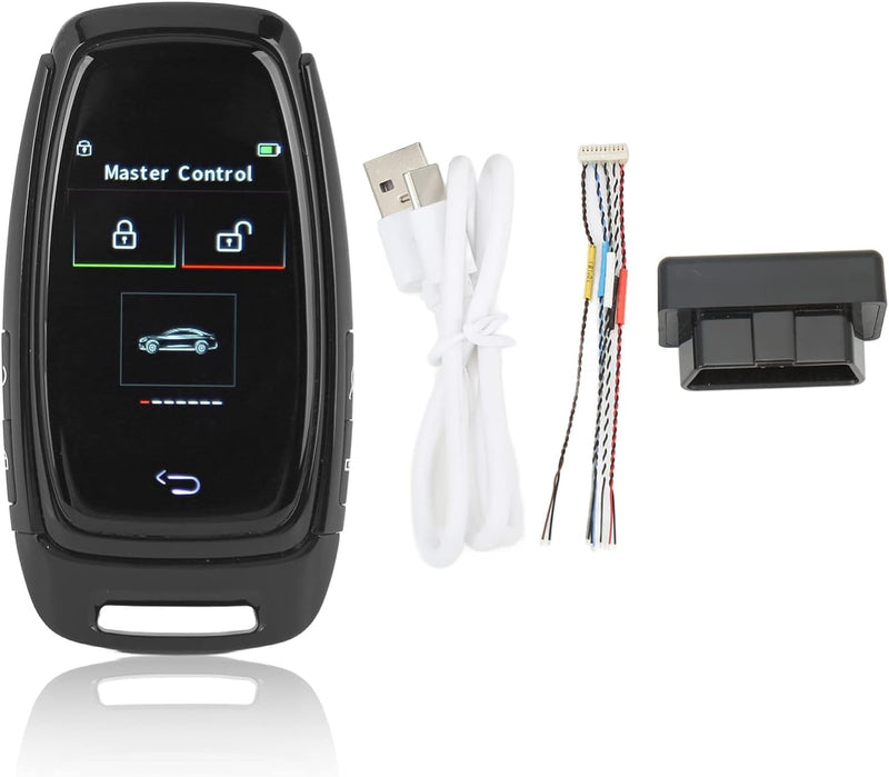 Auto Smart LCD Schlüssel, Auto Touchscreen 5.0 Verbindung Keyless Entry Touch für One Button Start M