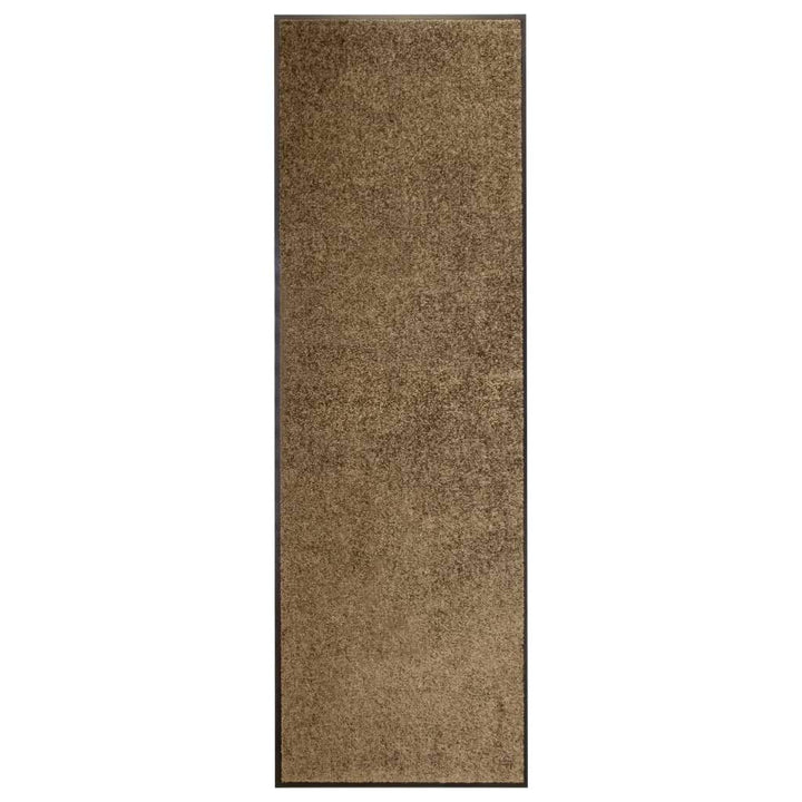vidaXL Fussmatte Waschbar Schmutzfangmatte Türmatte Fussabtreter Schmutzmatte Schmutzfangläufer Saub