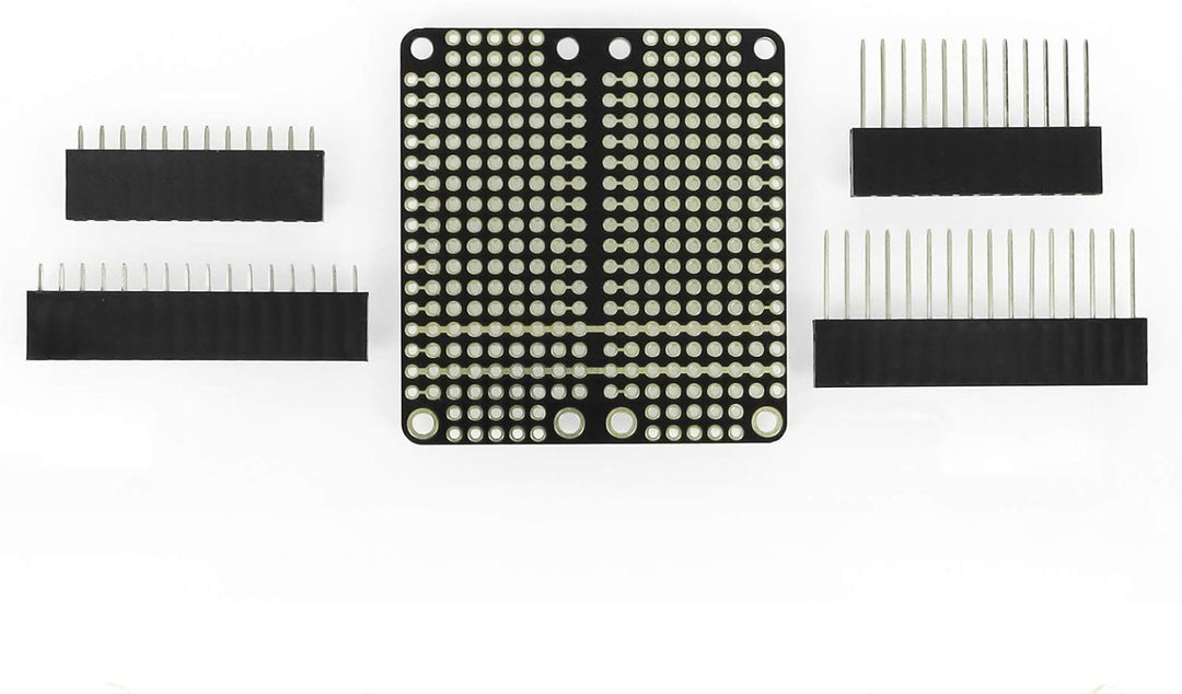 Adafruit FeatherWing Doubler Prototyping Add-on for All Feather Boards Can Work with Both a Feather