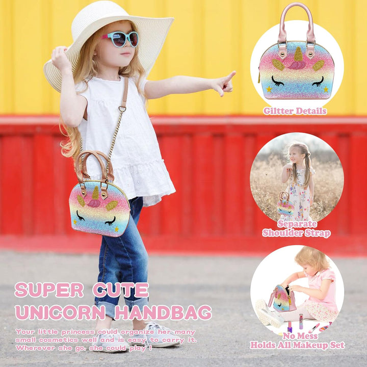 Kinderschminke Set M채dchen Kinder Make Up Set Kinder Schminkkoffer M채dchen Spielzeug,Kinder Schminks