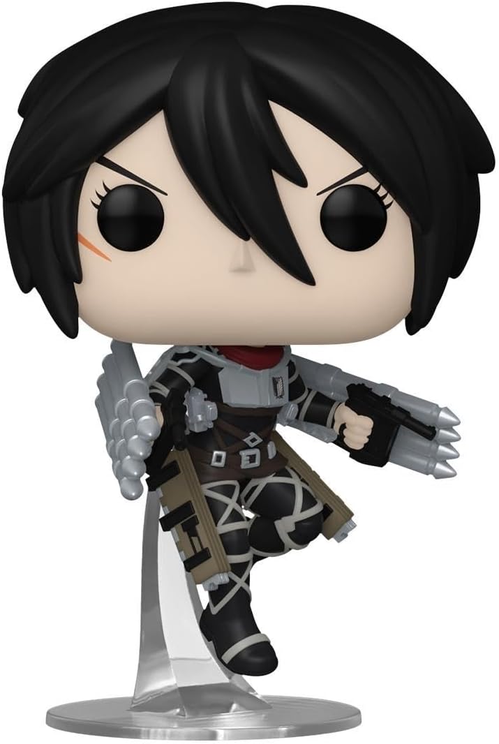 Funko Pop! Animation: AOT - Mikasa Ackerman - Attack On Titan - Vinyl-Sammelfigur - Geschenkidee - O