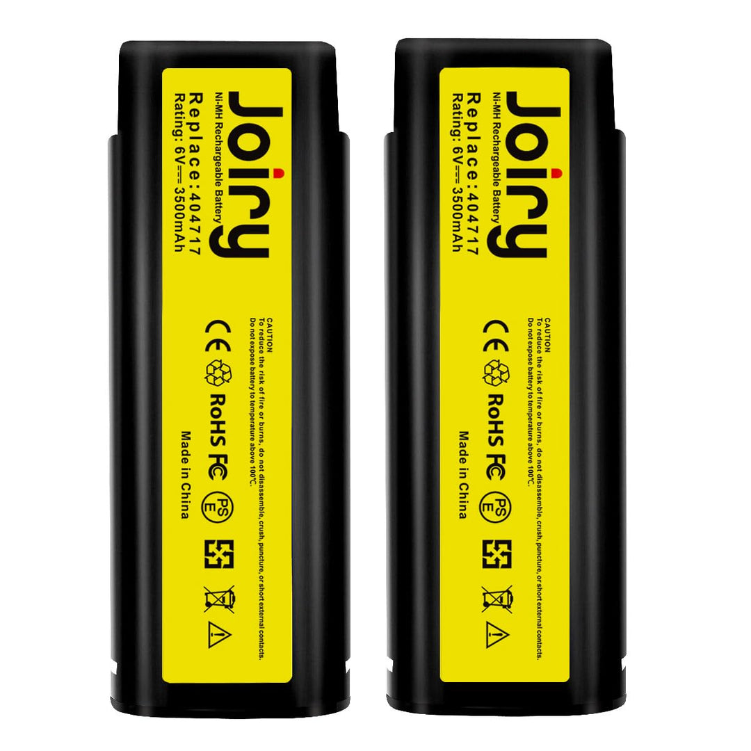 2X Joiry 6V 3.5Ah NI-MH Replacement Batterie Ersetzen für Paslode IM350 Arbeitet mit Paslode Nailers