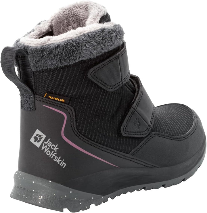 Jack Wolfskin Unisex Kinder Polar Wolf Texapore Mid Vc K Schneestiefel 31 EU Phantom Pink, 31 EU Pha