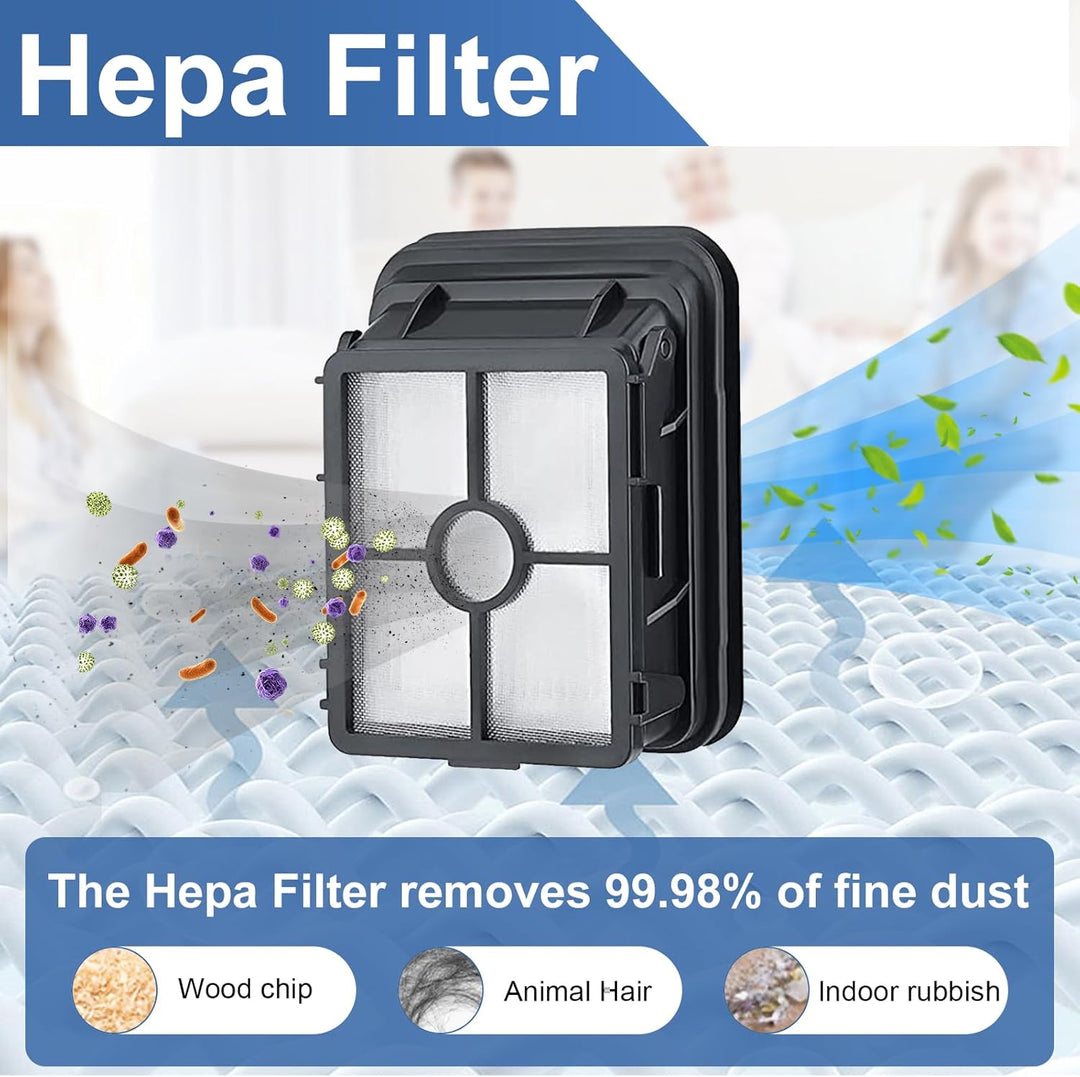 Hauptbürste Filter Zubehör für Bissell Crosswave 3-In-1, 1 Mehrzweck-Hauptbürste + 1 Haustier-Rollbü