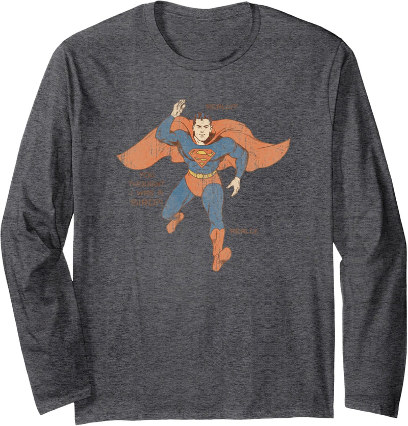 Superman a Bird Langarmshirt