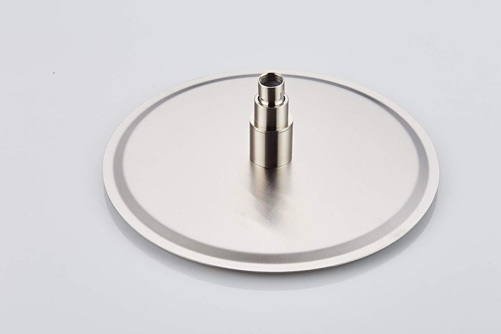 Fyeer -8 Zoll Led Regendusche Einbauduschköpfe Edelstahl Duschkopf Regenbrause Brausekopf aus Edelst