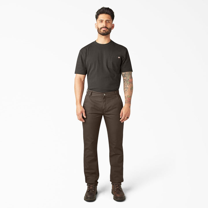 Dickies Herren Duck Carpenter Pt Hose 30W / 30L Stonewash Mushroom, 30W / 30L Stonewash Mushroom