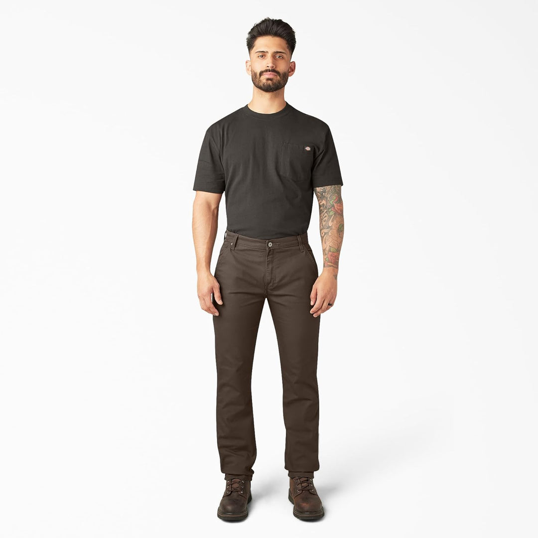 Dickies Herren Duck Carpenter Pt Hose 40W / 30L Stonewash Mushroom, 40W / 32L