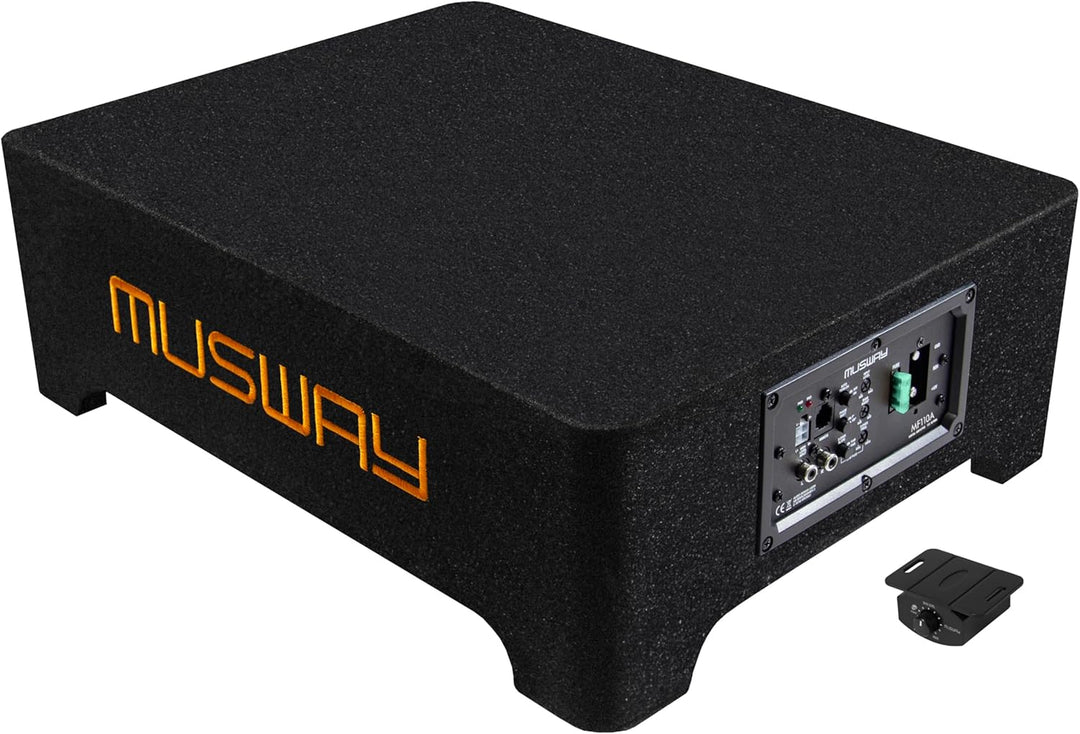 Musway MF110A - AKTIVES SUBWOOFER-System IN FLACH-BAUWEISE (DOWNFIRE) MIT 25 cm (10“) SUBWOOFER