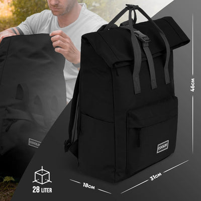 Coolin' Kühlrucksack 30L | Rucksack mit Kühlfach für Bier, Picknick, Getränke & Co | Kühltasche als