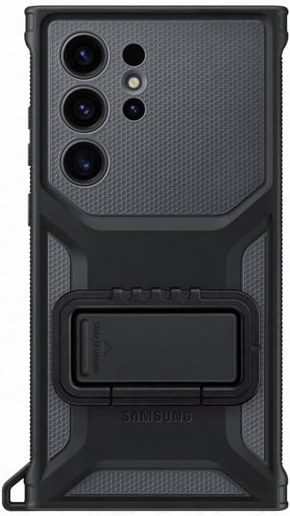 Samsung Rugged Gadget Smartphone Case EF-RS918 für Galaxy S23 Ultra, Handy-Hülle, Standfuss, Kratzfe