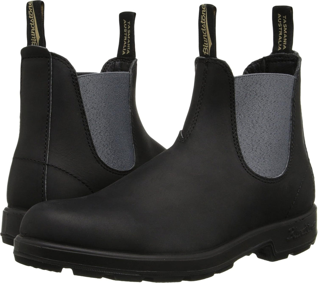 Blundstone 63 Unisex Chisel Toe, -Erwachsene Chelsea Stiefel 41 EU Schwarz Grau, 41 EU Schwarz Grau