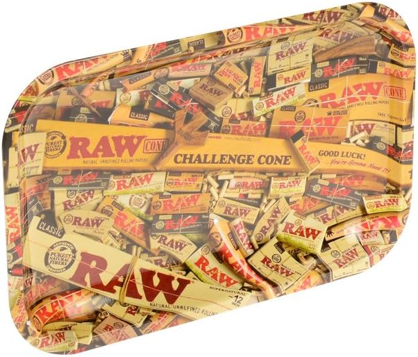 RAW Mixed Products Large Drehtablett Metall 1 Tray, Mittel 18602 beige